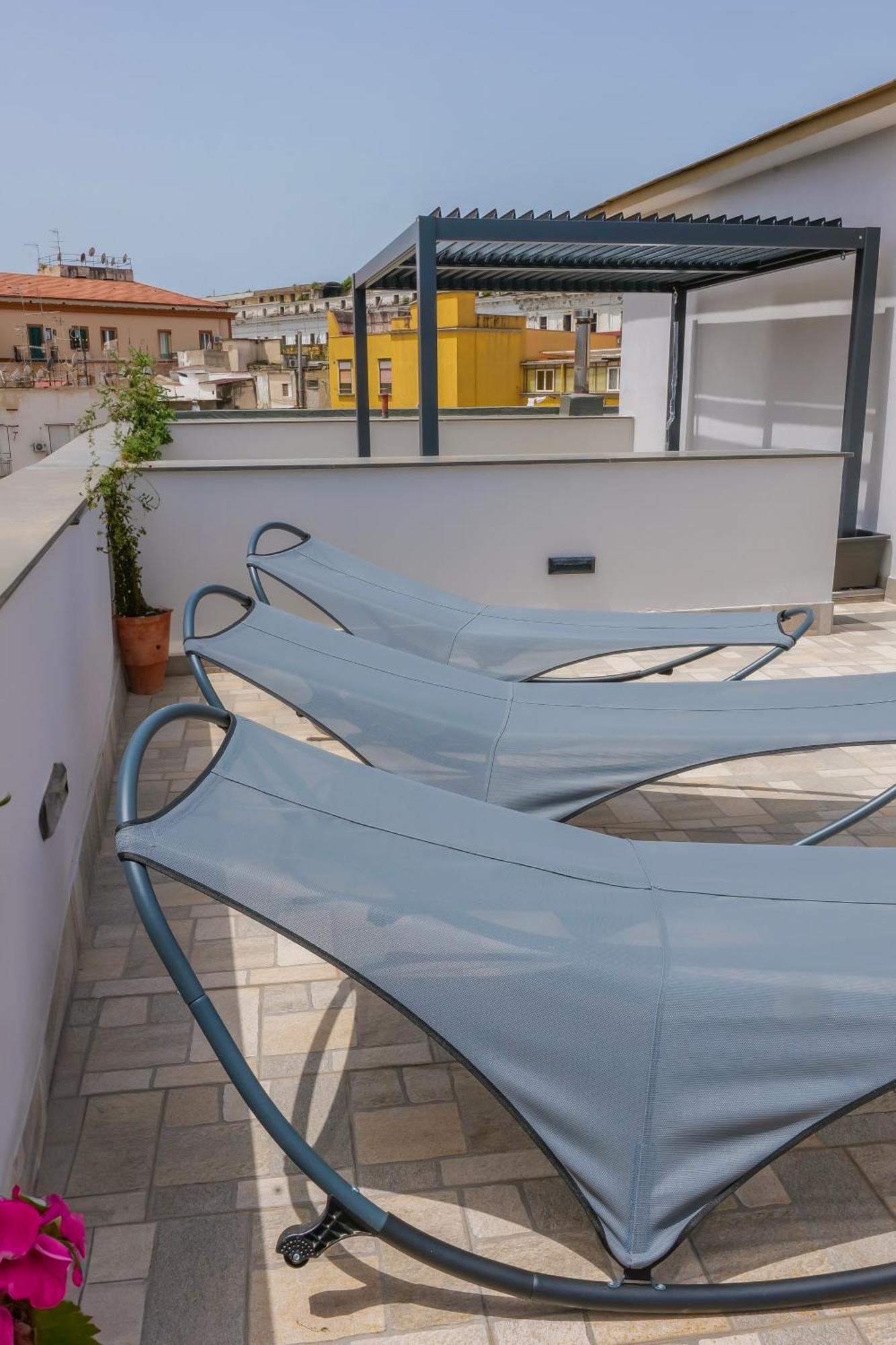 Rooftop Parthenopeo Contemporary Rooms Nápoles Exterior foto
