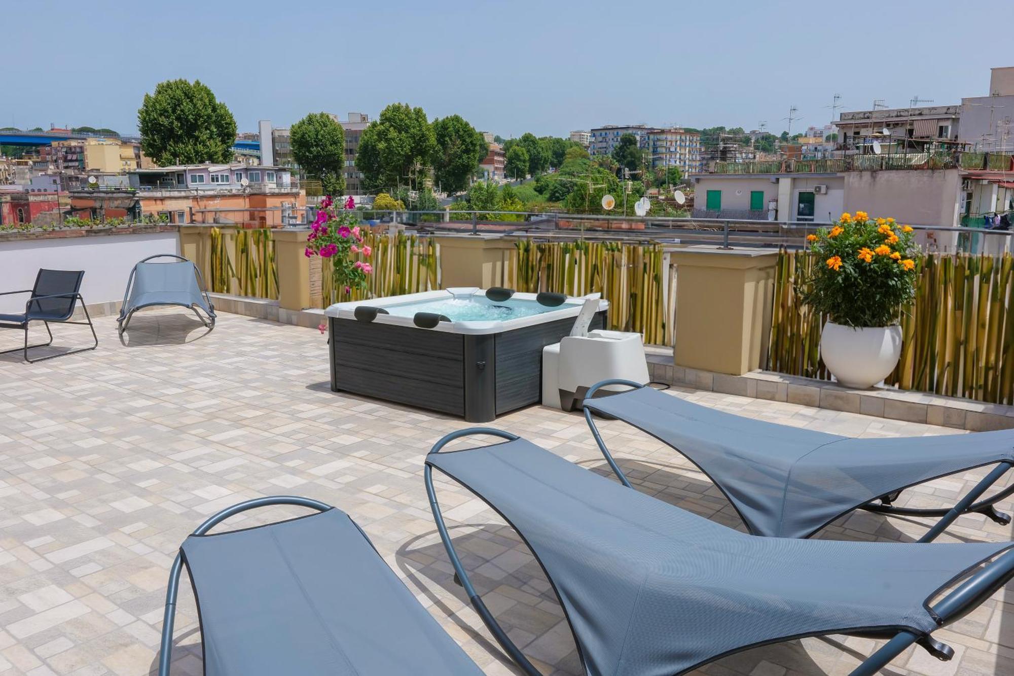Rooftop Parthenopeo Contemporary Rooms Nápoles Exterior foto